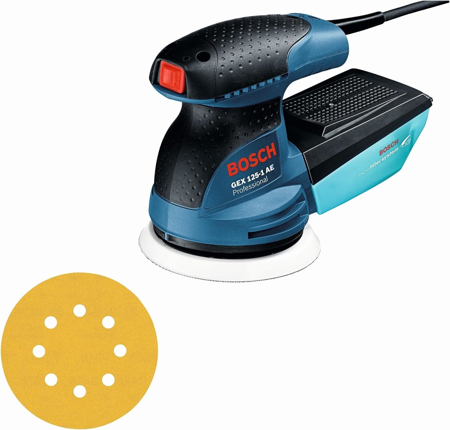 BOSCH GEX 125-1 AE Eksantrik Zımpara Makinesi