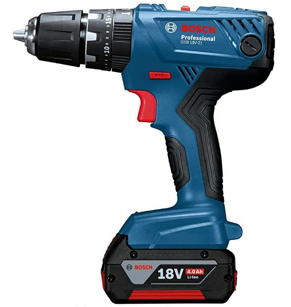 BOSCH GSB 18V-21 solo Karton Box