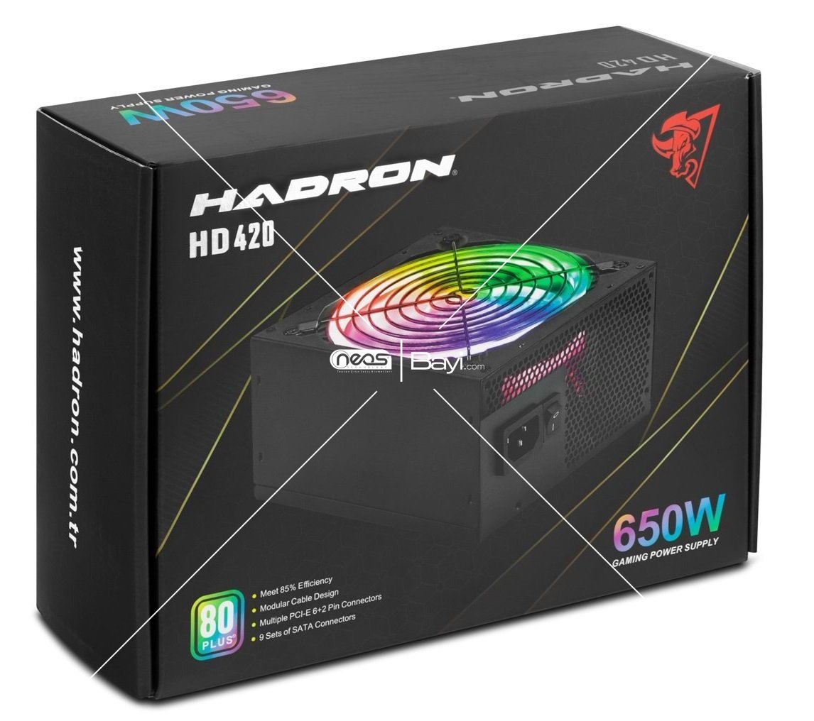HADRON HD420 POWER SUPPLY 650W 80 PLUS STANDARTHADRON HD420 POWER SUPPLY 650W 80 PLUS STANDART