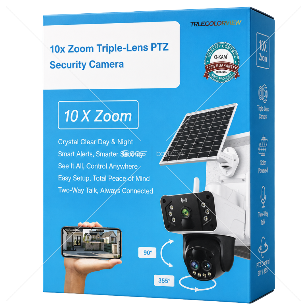 O-KAM 3950 WİFİ SOLAR KAMERA 10X OPTİK ZOOM