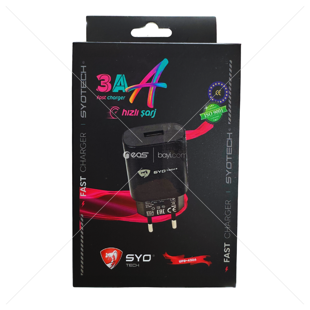Syotech UPD4326 3.0A HIZLI Şarj USB Port